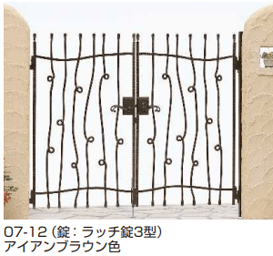 YKK APの「トラディシオン 門扉9型【2023年版】」のサブ画像1