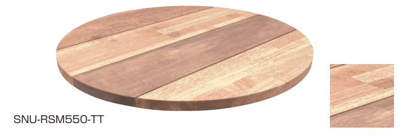 三協アルミの「プランター NUプランター ラスティックM550 テーブルトップ (ゴム集成材)」