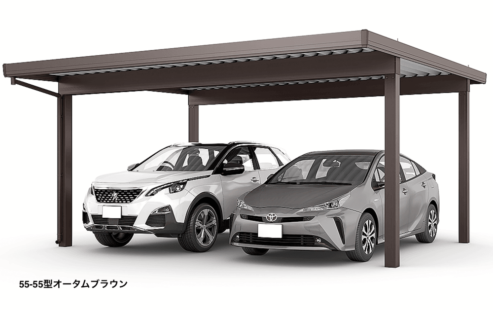 LIXILの「カーポートST 3000タイプ 2台用【2022年版】」のサブ画像1