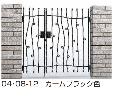 YKK APの「マンション向けポーチ門扉 トラディシオン 門扉9型 【2022年版】」