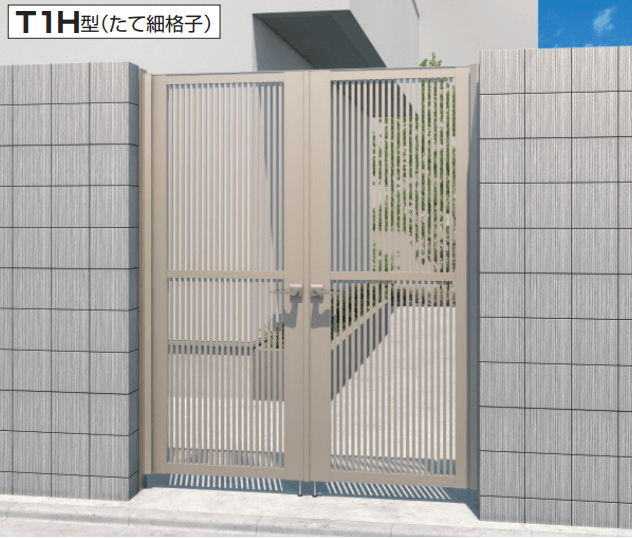 三協アルミの「レジリアハイタイプT1型(H型:内蔵錠・タッチ錠)【2022年版】」