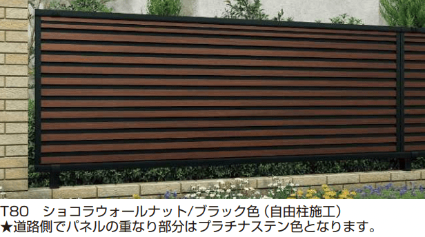 YKK APの「ルシアス フェンスF05型〈自立建て用〉3段支柱 【2022年版】」のサブ画像2