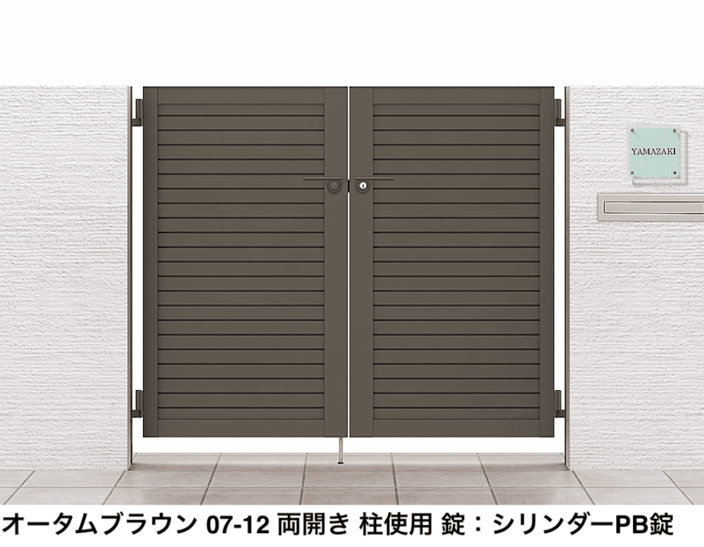 LIXILの「開き門扉AB YM2型【2022年版】」のサブ画像1