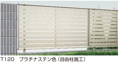 YKK APの「シンプレオ フェンスSY1F型 横スリット 【2022年版】」のサブ画像2