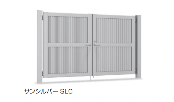 フレランドN2型 たて目隠しタイプ シリンダー錠仕様4