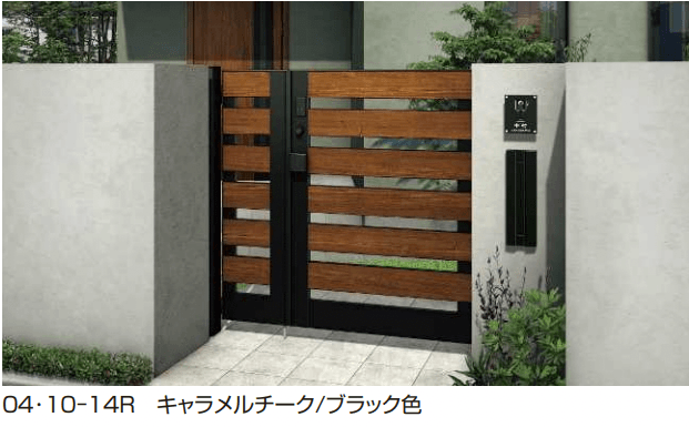 YKK APの「〔ピタットKey システム〕電気錠付 ルシアス 門扉シリーズ W02型【2024年版】」