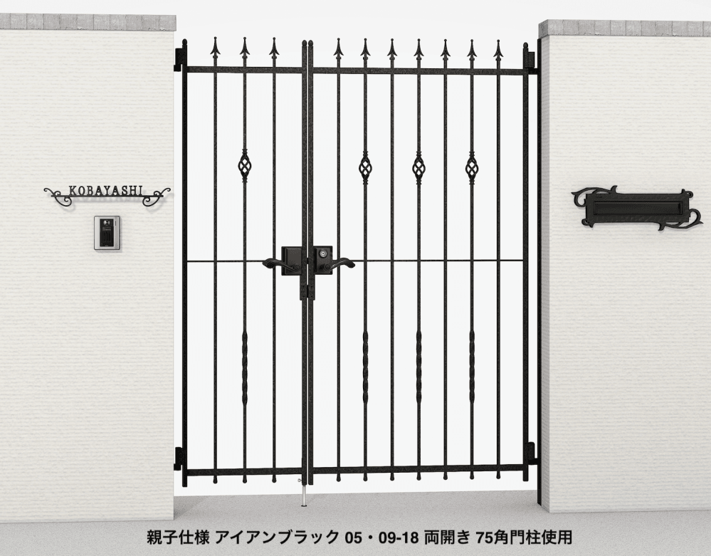 LIXILの「ラフィーネ門扉 2型」のサブ画像3