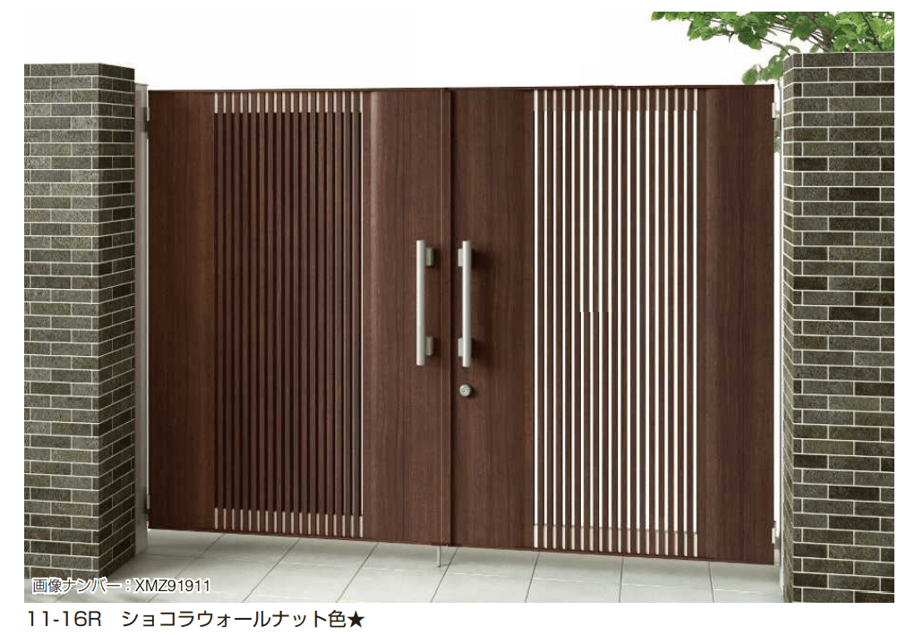 YKK APの「電気錠付共用門扉 エクスティアラ 門扉1型【2023年版】」