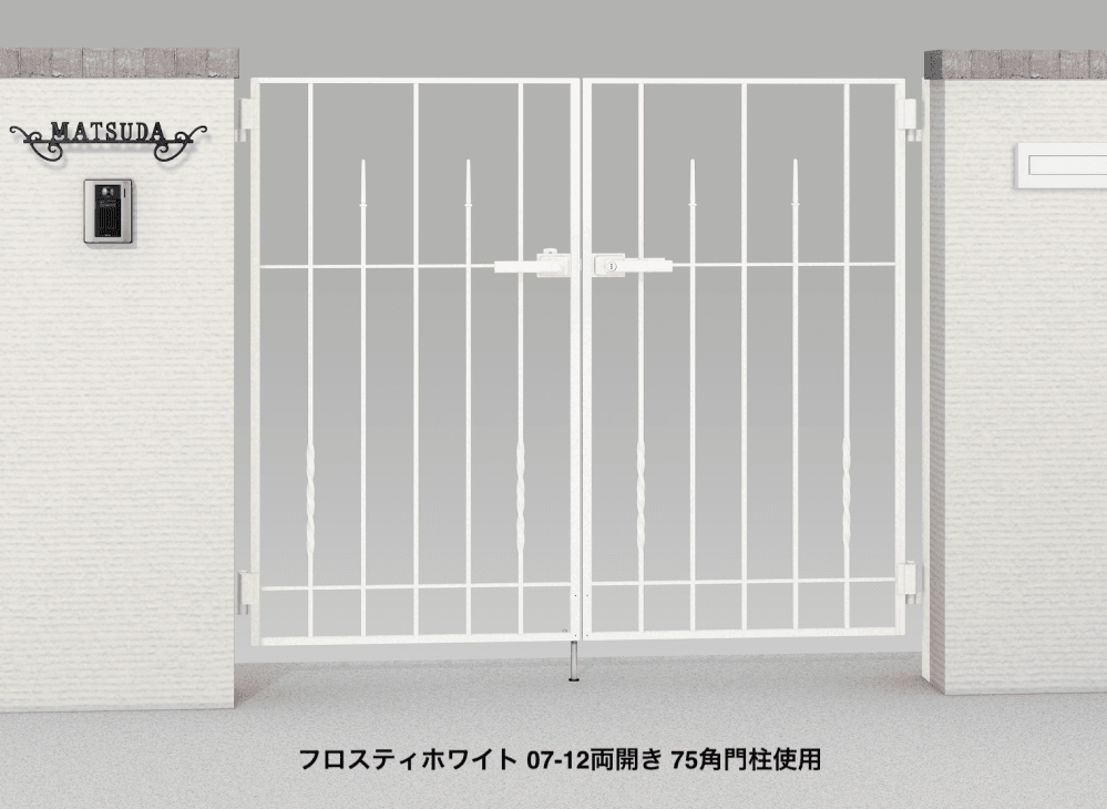 LIXILの「ラフィーネ門扉 3型」のサブ画像1