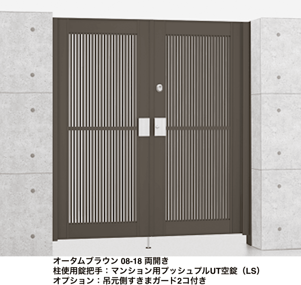 LIXILの「エルネクス門扉 M-TK型」のサブ画像2