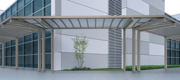 三協アルミの「ファイブフォート 一本柱タイプ コーナー連結ユニット 【2022年版】」のサブ画像1