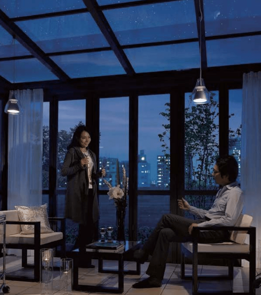 LIXILの「暖蘭物語 〈基本タイプ〉スタイルB(フルガラス仕様)」のサブ画像1