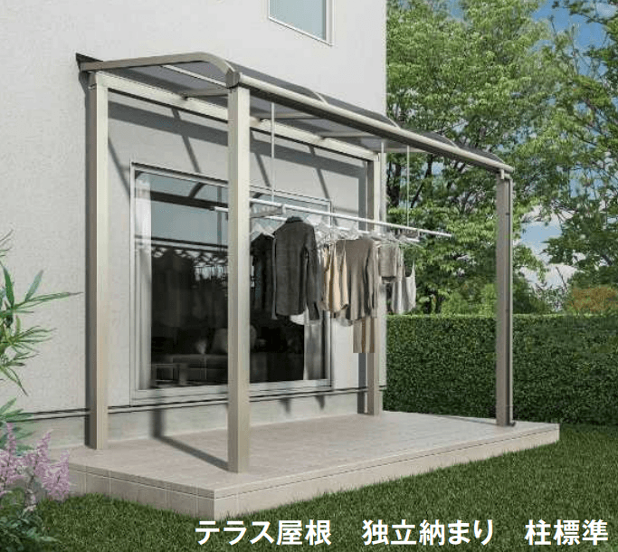 YKK APの「ソラリア テラス屋根 独立納まり【2024年版】」