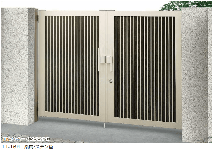 YKK APの「電気錠付共用門扉 ルシアス 門扉W07型【2024年版】」