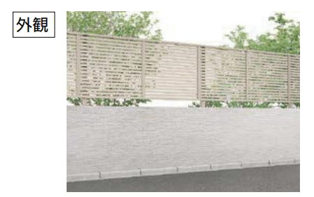 LIXILの「フェンスAB 多段柱(2段柱)【2022年版】」のサブ画像4