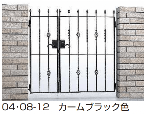 YKK APの「マンション向けポーチ門扉 トラディシオン 門扉7B型 【2022年版】」
