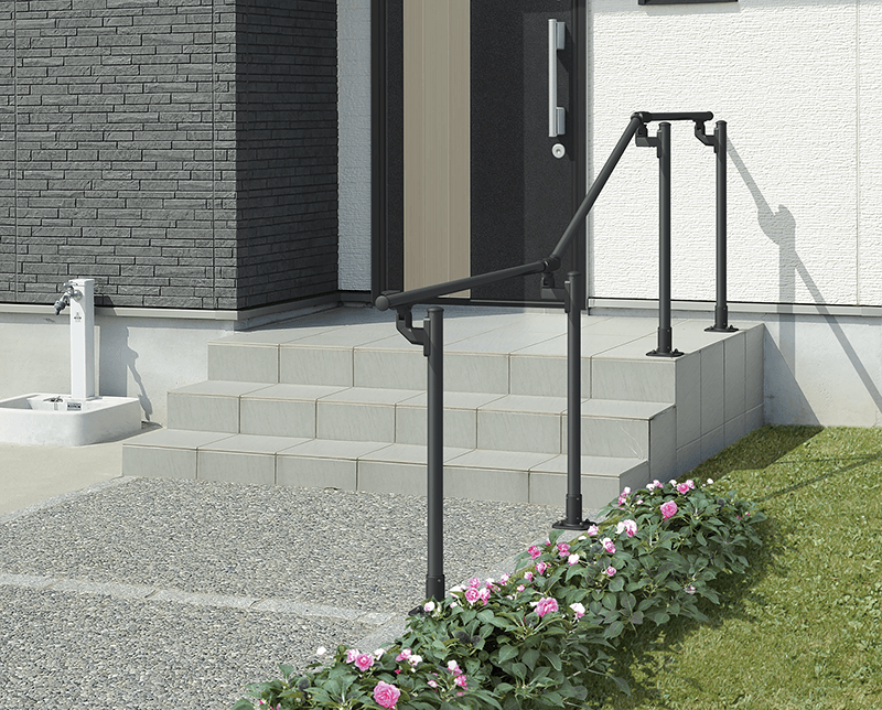 三協アルミの「エトランポS1型フリー支柱タイプ/フロント笠木納まり【2023年版】」のサブ画像1