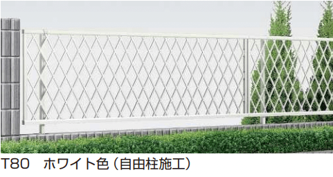 YKK APの「シンプレオ フェンス8F型 ラチス格子【2024年5月末まで】【2024年版】」のサブ画像1