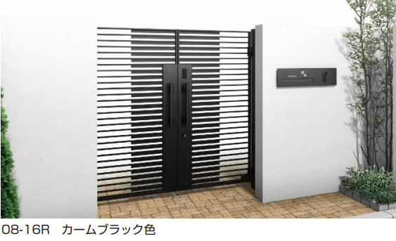 YKK APの「〔ピタットKey システム〕電気錠付 シャローネ 門扉シリーズ SA03型 【2022年版】」