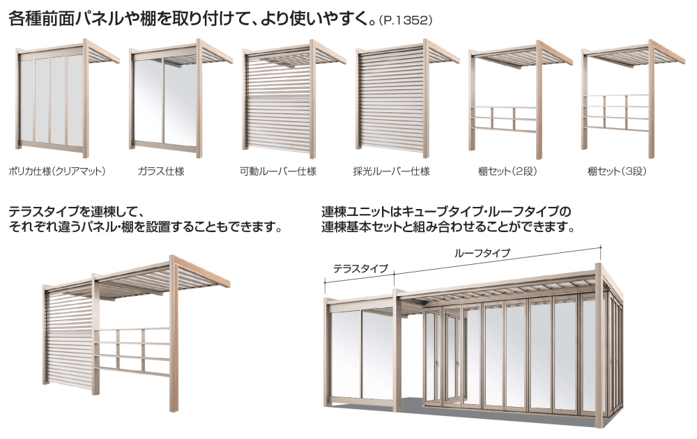 四国化成の「F.リード憩(いこい) テラスタイプ セット仕様【2023年版】」のサブ画像1
