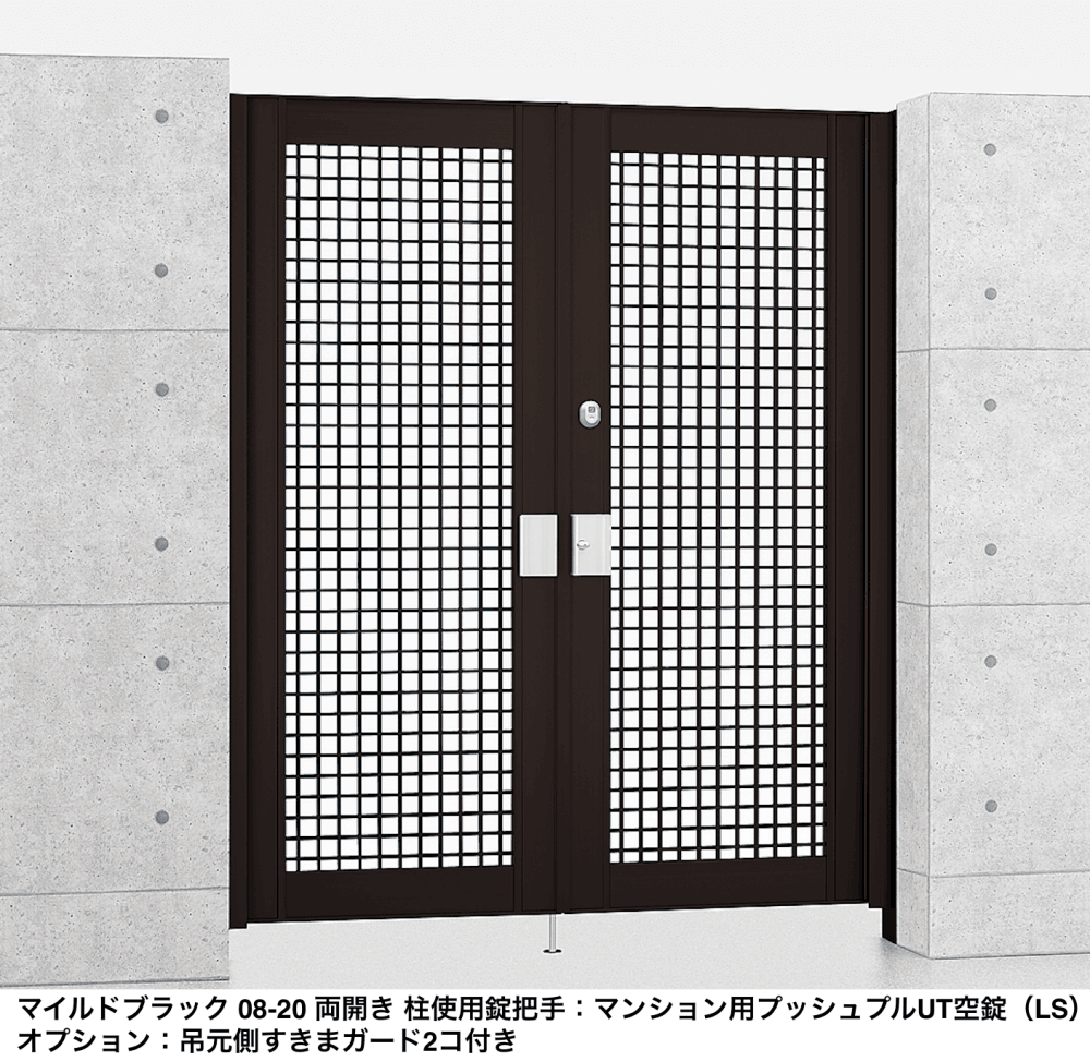 LIXILの「エルネクス門扉 M-KK型【2022年版】」のサブ画像2
