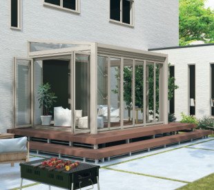 三協アルミの「ハピーナリラ (デッキON仕様 H=22・24)【2023年版】」のサブ画像1