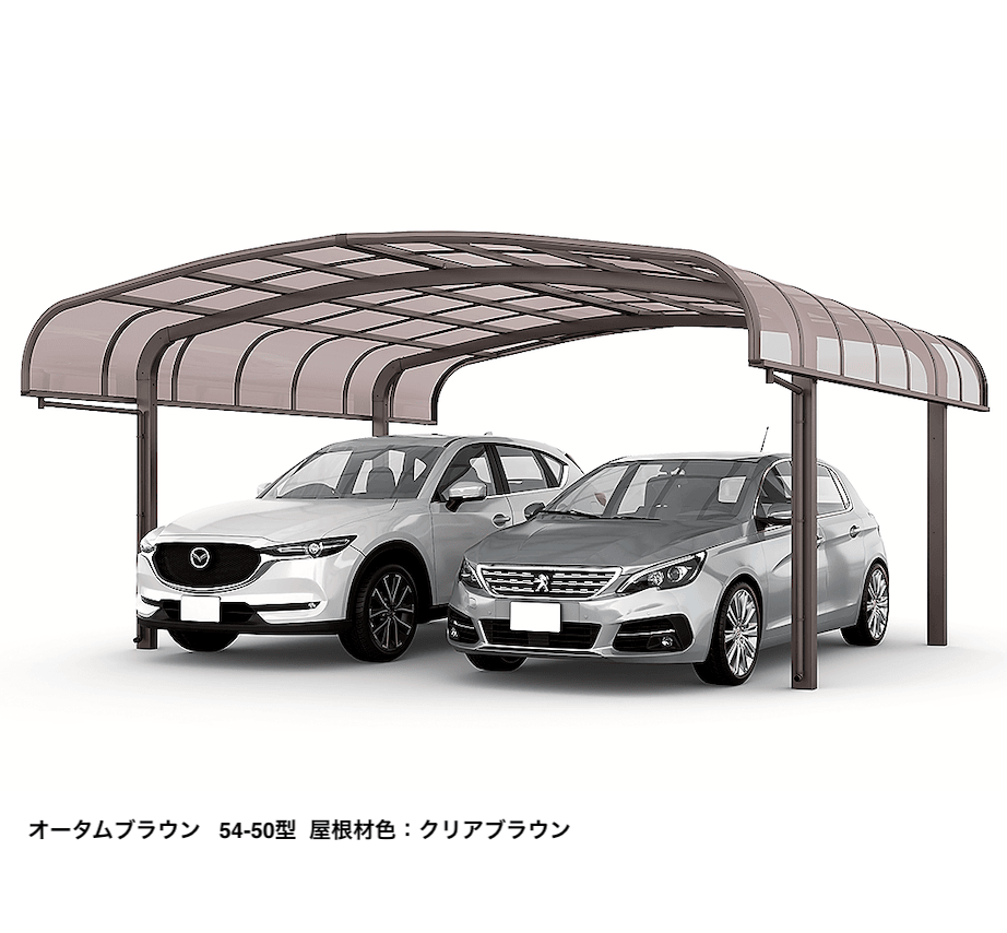 LIXILの「フーゴR 袖壁 2台用」のサブ画像1