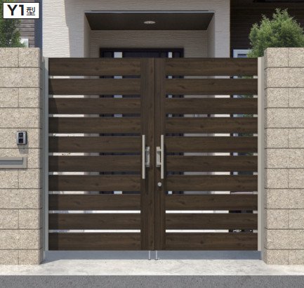 三協アルミの「フレイナハイタイプY1型 木調色・形材色【2022年版】」