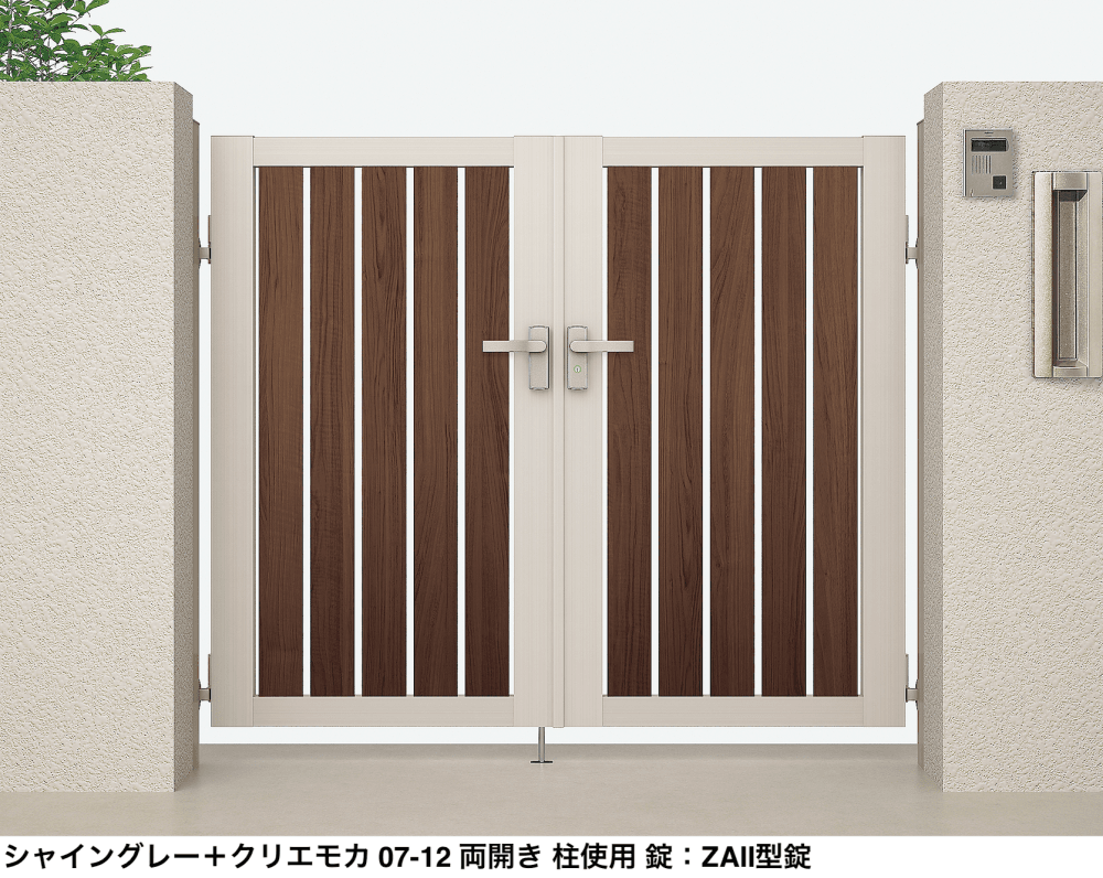 LIXILの「開き門扉AB ウッディTS2型【2022年版】」のサブ画像1