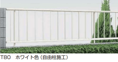 YKK APの「シンプレオ フェンスT3型 たて格子(11本)【2024年版】」のサブ画像1