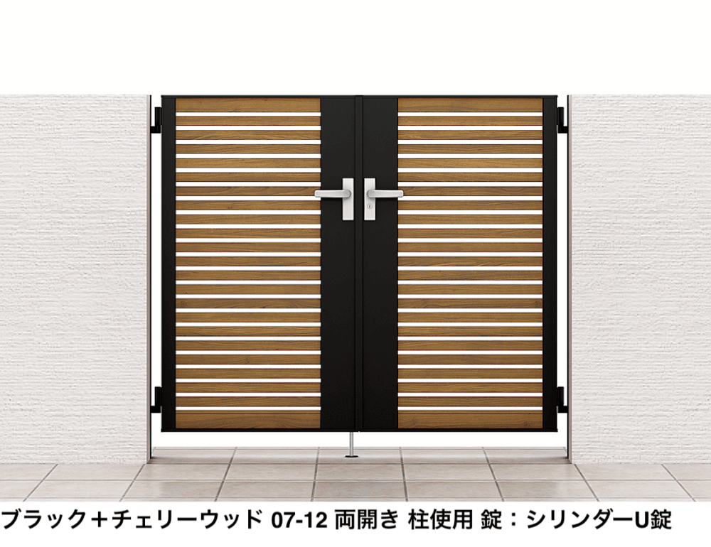 LIXILの「開き門扉AB ウッディYS1型【2023年版】」のサブ画像5