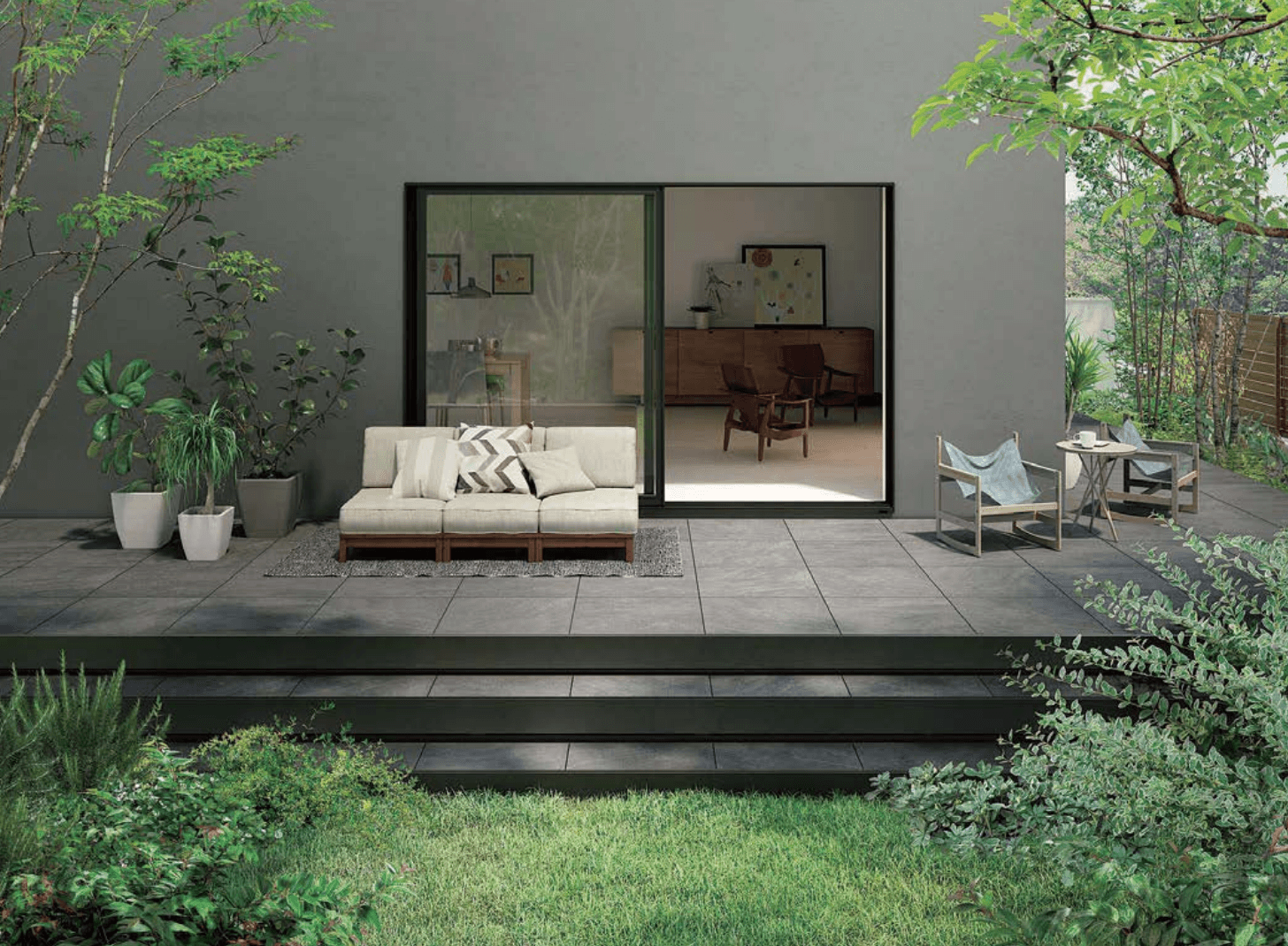 LIXILの「タイルデッキ」