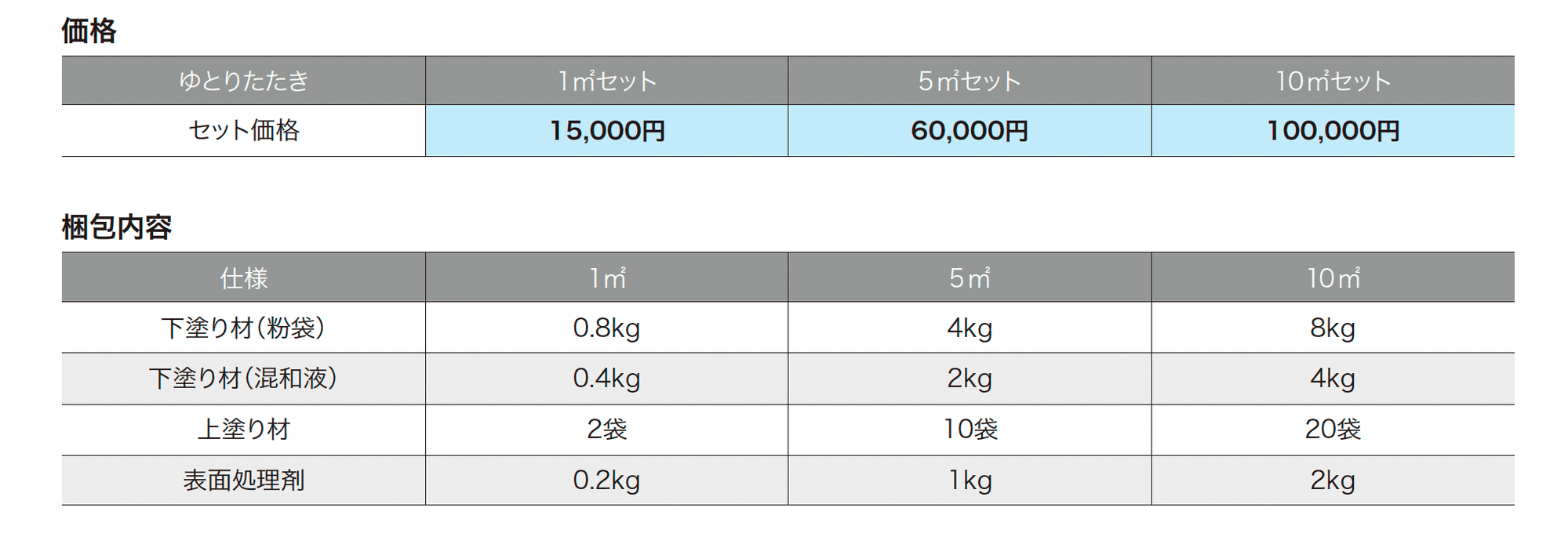 ゆとりたたき(三和土)_価格_1