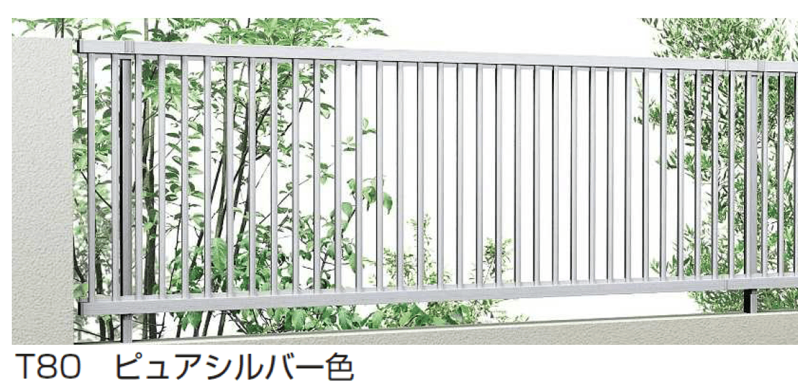 YKK APの「シンプレオ フェンスTB5型 たて格子【2025年6月発売】」