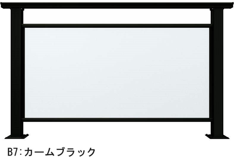 YKK APの「ルシアス デッキフェンス B04型 ポリカパネルタイプ」のサブ画像1