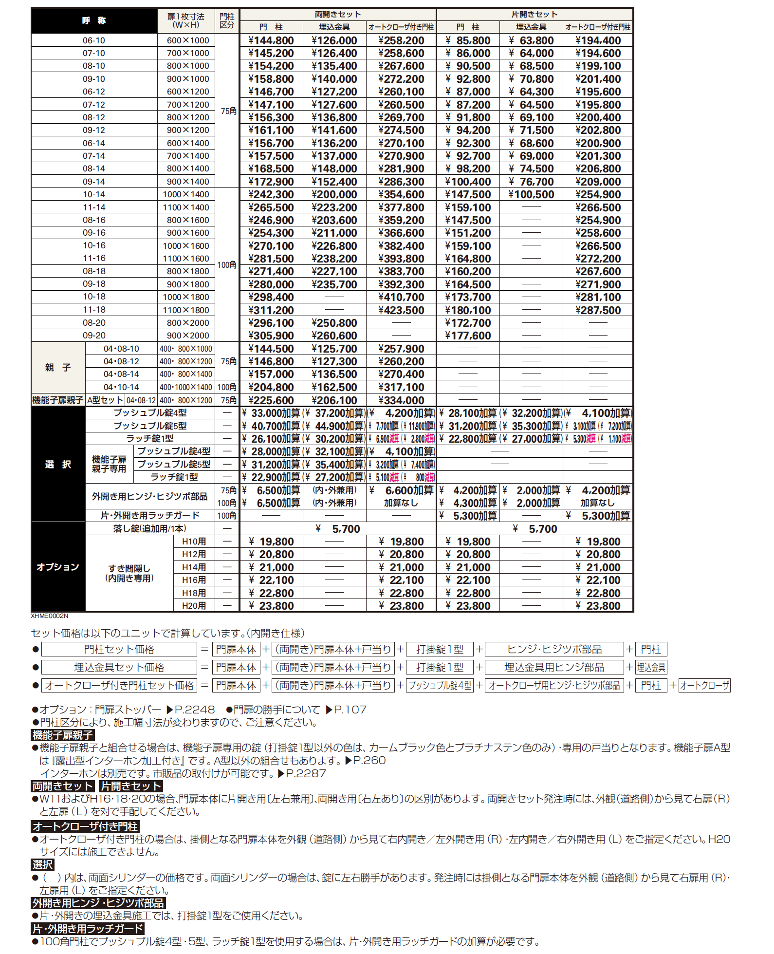 シンプレオ 門扉3型【2024年版】_価格_1