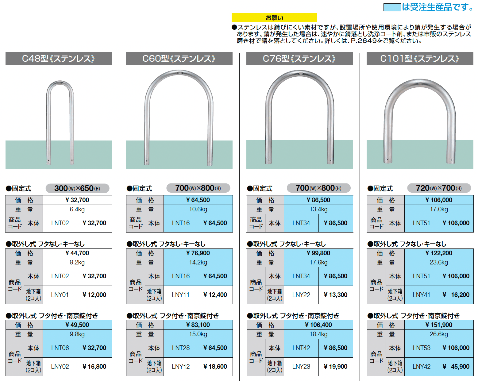 スペースガード(車止め)C型【2025年版】_価格_1