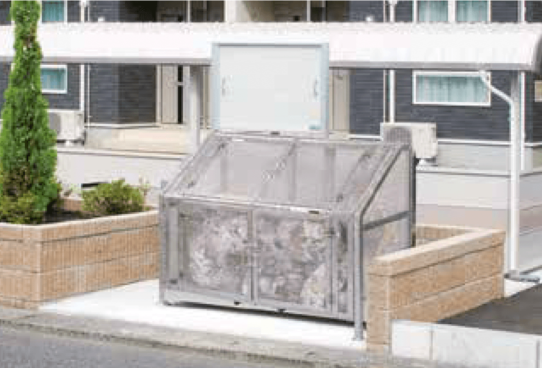 Bullsの「メッシュごみ収集庫」