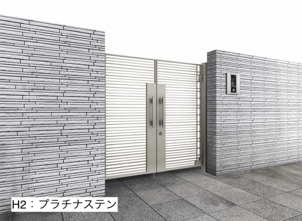 YKK APの「電気錠付共用門扉 シャローネ 門扉SA01型【2023年版】」のサブ画像4