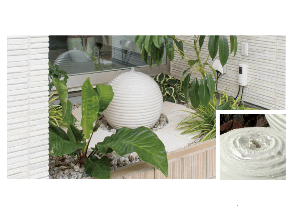 タカショーの「ドライファウンテン」