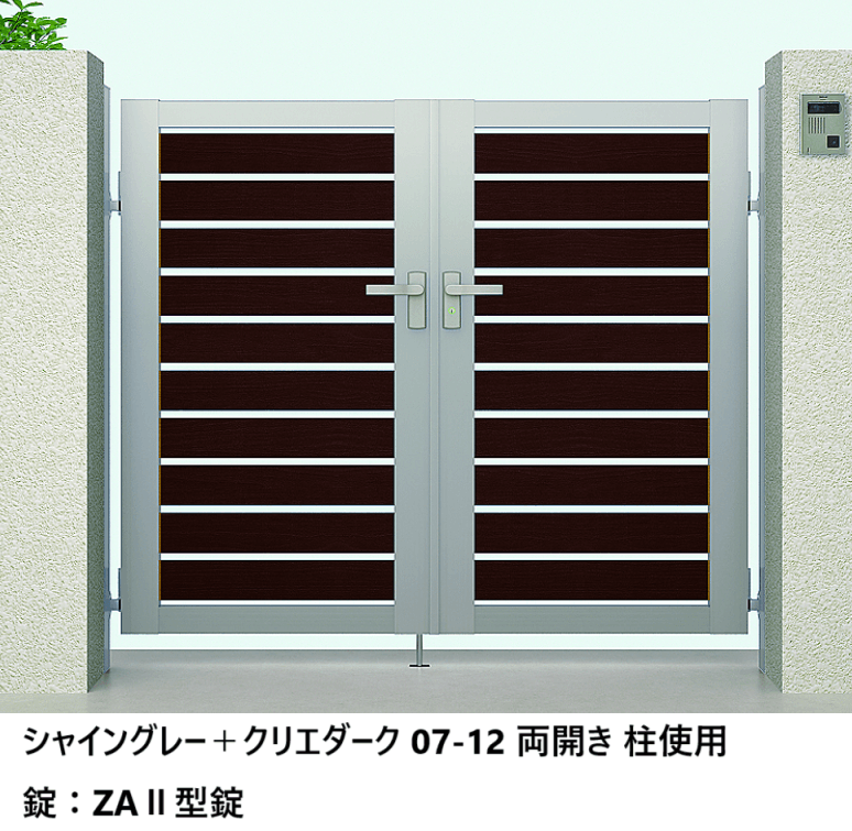LIXILの「開き門扉AB ウッディYS3型」のサブ画像2