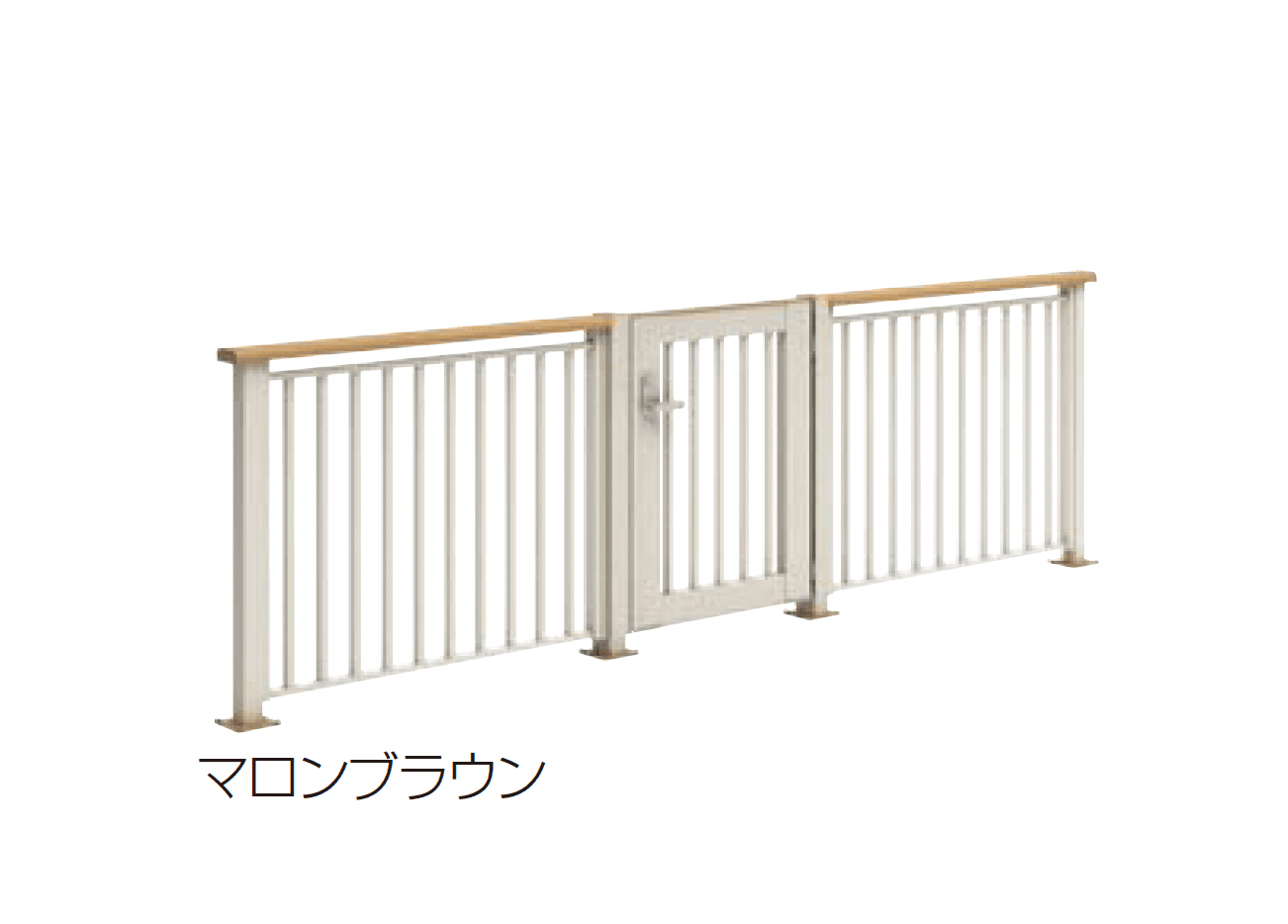 四国化成の「デッキ門扉A3型」のサブ画像2