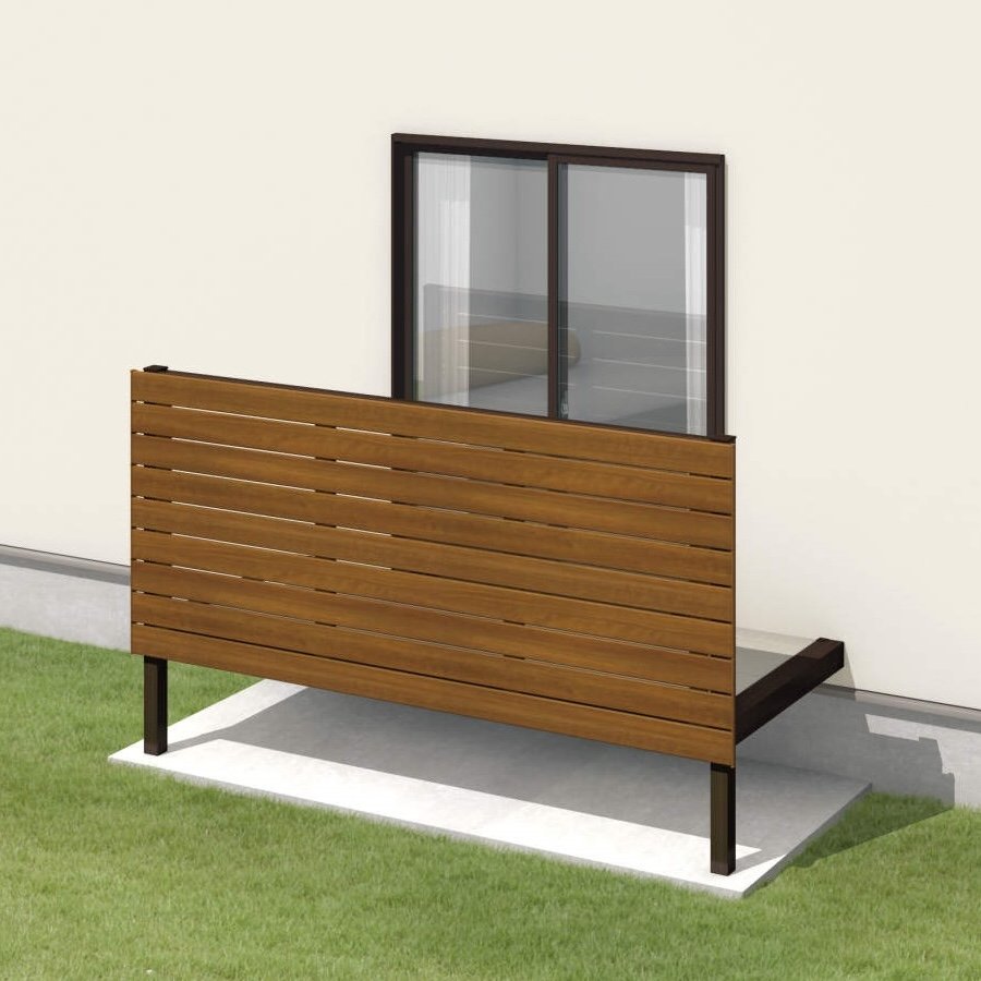 三協アルミの「オルネ(庭置き式 横格子〈サイドオープン〉)」