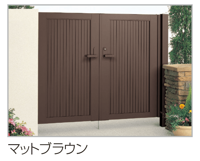 四国化成の「クレディ門扉7型(目隠しタイプ)」のサブ画像2