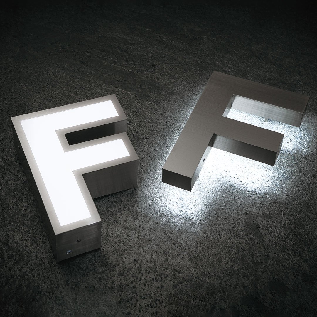 福彫の「【看板・銘板】壁付けサイン LEDサイン(箱文字)」