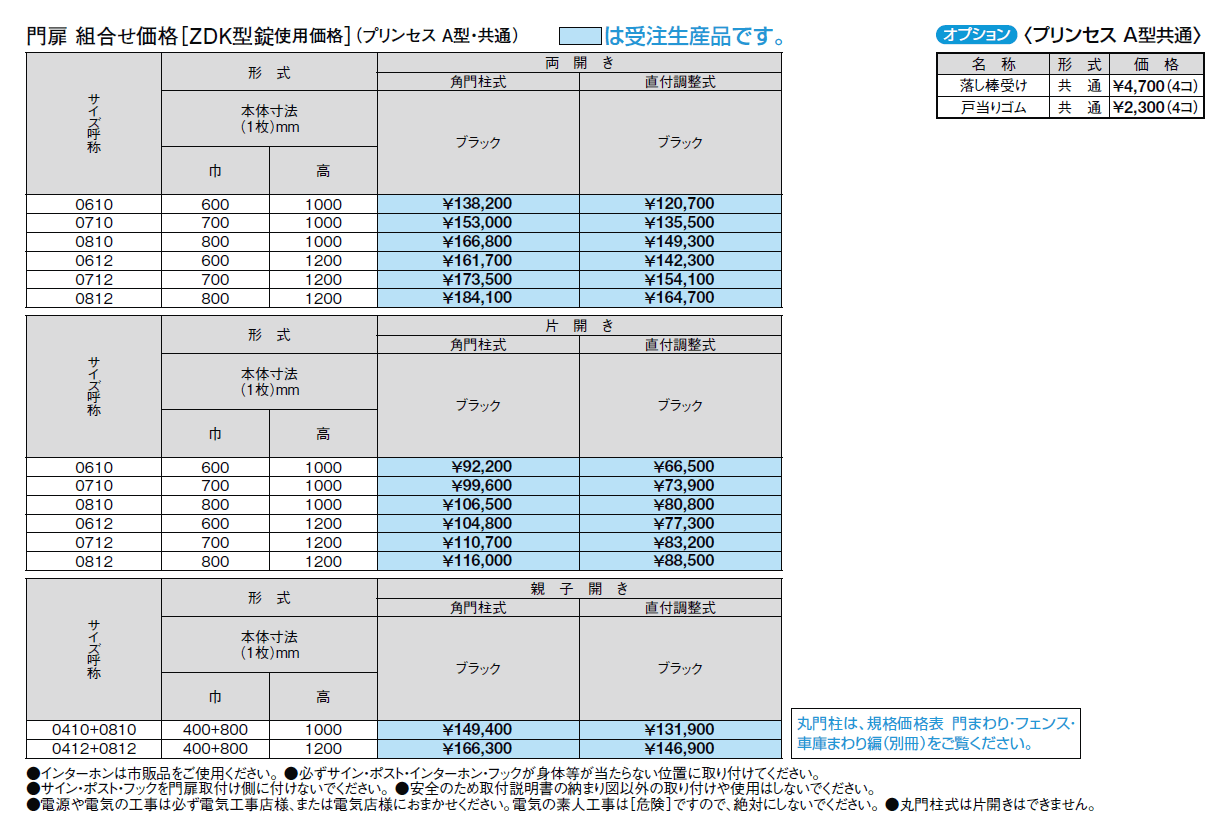 ディズニー門扉 プリンセスA型(かぼちゃの馬車)【2024年版】_価格_1