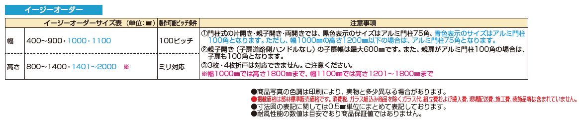 ルシアス 門扉W07型【2024年版】_価格_2