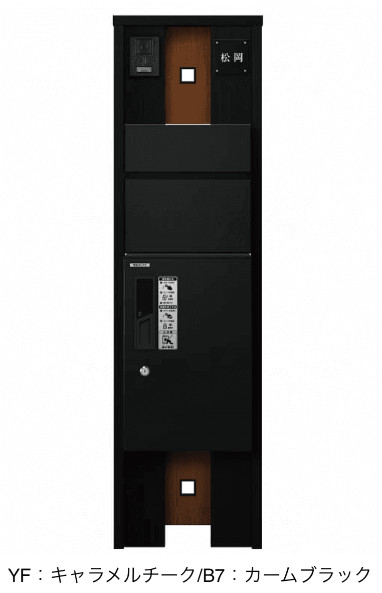 YKK APの「〔ピタットKey システム〕ルシアス 宅配ボックス1型取付用ルシアス ポストユニット KA01型【2023年版】」のサブ画像8