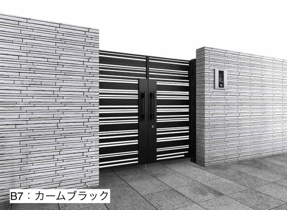 YKK APの「電気錠付共用門扉 シャローネ 門扉SA04型【2023年版】」のサブ画像3
