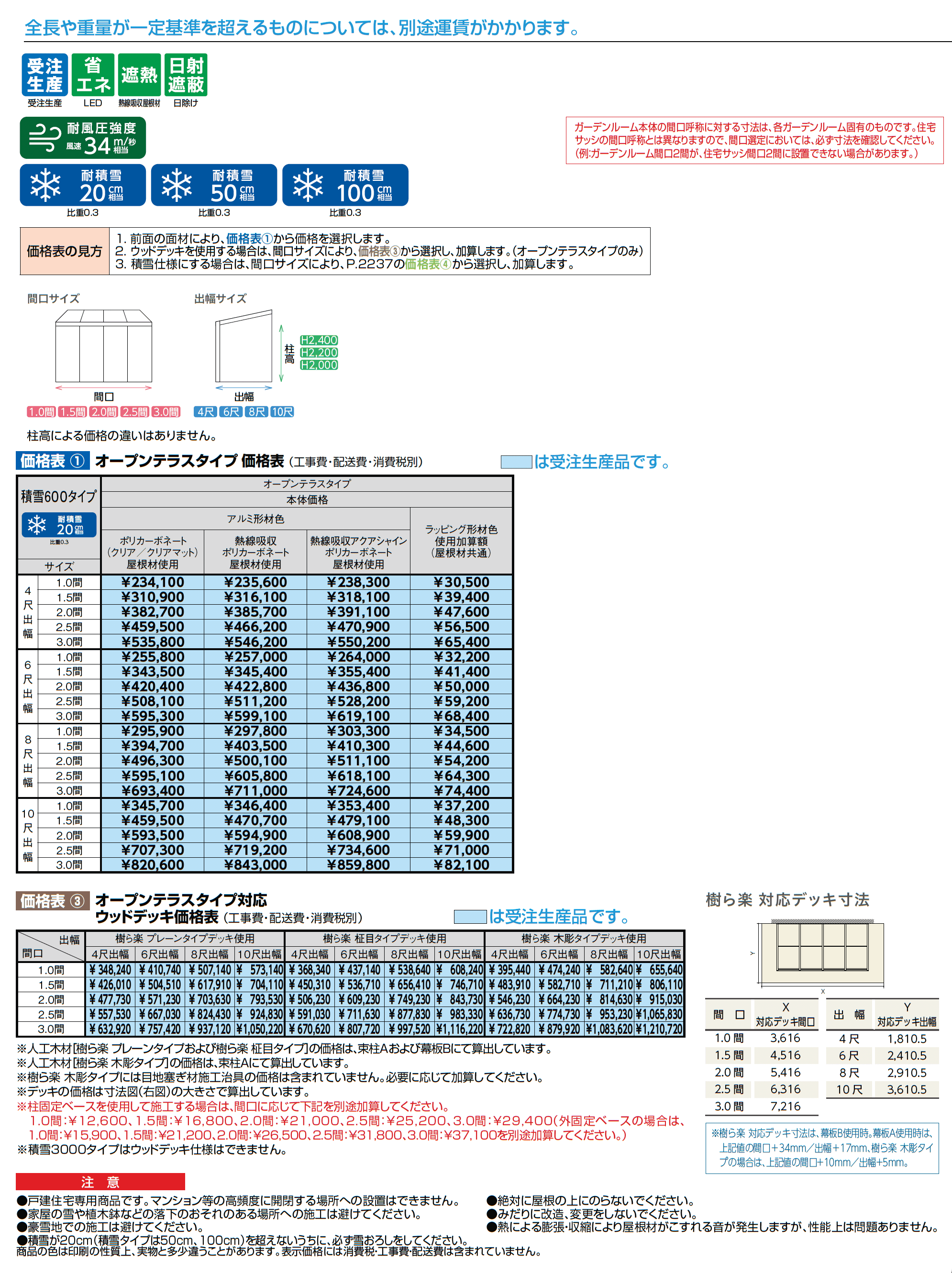 ココマ オープンテラスタイプ_価格_1